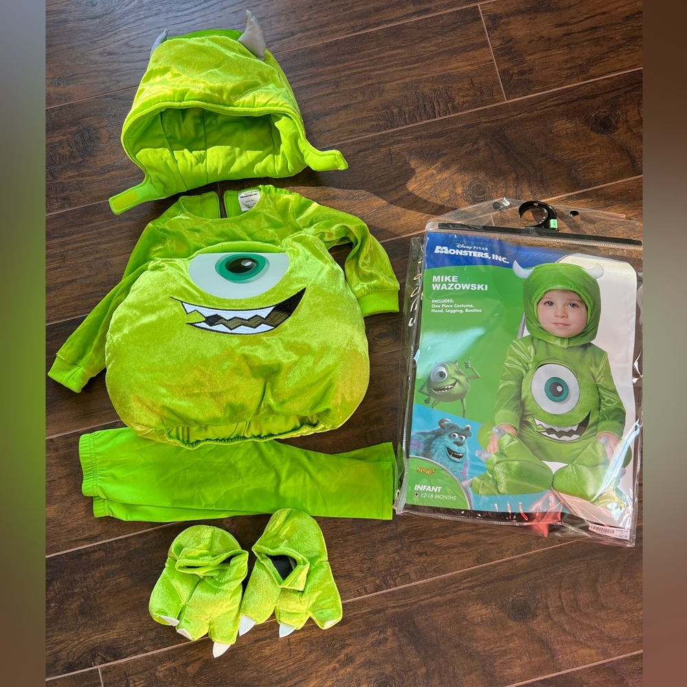 Mike Wazowski Monsters In Baby/Toddler Costume